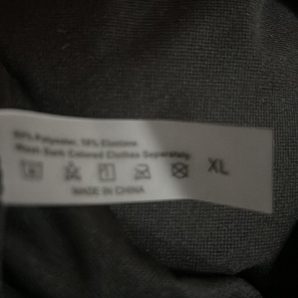 Orange and black flowered one piece bathing suit size xl - Picture 3 of 3